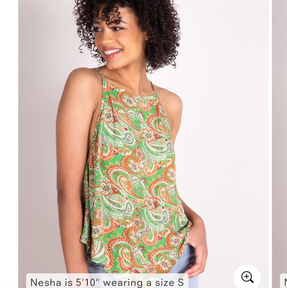 BNWT NATURAL LIFE reversible halter